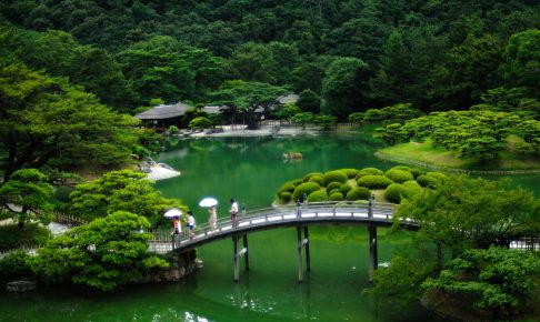 微妙な意味の日本庭園
